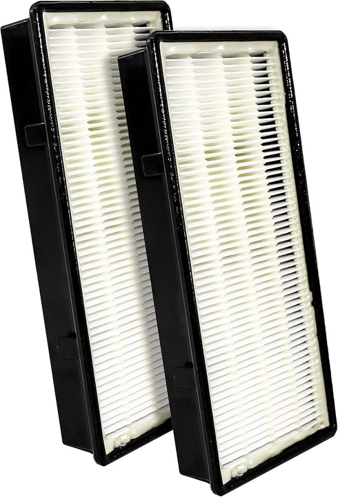 LifeSupplyUSA True HEPA Filter Replacement 2-Pack Compatible with Holmes AER1 HAPF300/HAPF30 (D Filter) and Bionaire