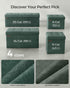 12.2 16.1 12.2 Inches, 286 lb ULSF102C01 SONGMICS Mazie Collection - Small Folding Storage Ottoman, Foot Rest Stool, x