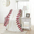 Pindola Cute Baseball Texture Throw Blanket, Warm Lightweight Cozy Home Decoration 50"x40" for Child