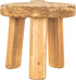 Rustic Fir Wood Pedestal Stand
