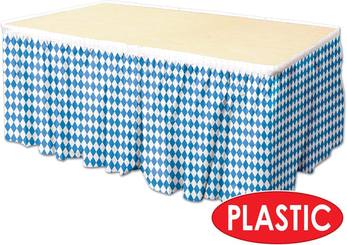 Beistle Oktoberfest Table Skirting, Pack of 2