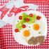30 2 54 108 Inch Set Flutesan Pcs Disposable Bibs and Pcs x Plastic Red Gingham Checkered Tablecloths Crawfish Boil