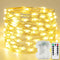 120LED 40FT Fairy Lights Battery Operated with Remote, 1 Pack Twinkle Lights