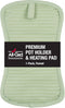 All-Clad Premium Pot Holder & Hot Pad - Heat Resistant to 500 Degrees, 100% Cotton, 10"x6.25"
