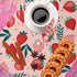 150Pcs Strawberry Wax Paper, Pink Deli Paper for Sweet Fruit Sandwich Wrap, Waterproof Oil-Proof