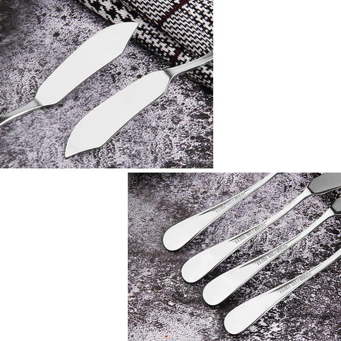8pcs Stainless Steel Cheese/Butter Spreaders, Breakfast Spreads Knives for Butter and Condiments