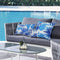 Outdoor Pillow Covers, 2PCS Waterproof Lumbar Pillow Covers 18x18 Inch for Furniture Patio Couch