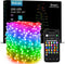 BrizLabs July 4th Lights, 33ft 100 LED Color Changing Patriotic Fairy Lights