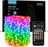 BrizLabs July 4th Lights, 33ft 100 LED Color Changing Patriotic Fairy Lights