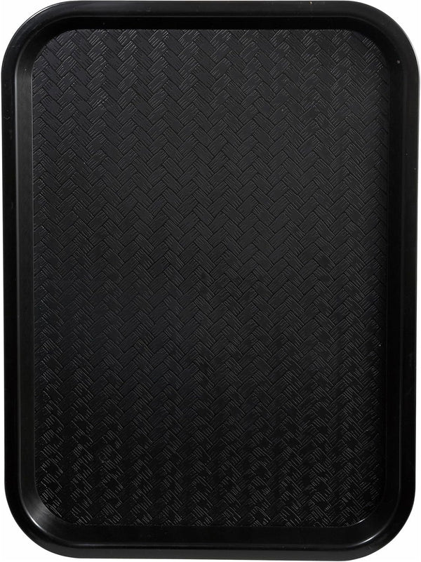 Winco Fast Food/Cafeteria Tray, 10" x 14", Black
