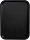 Winco Fast Food/Cafeteria Tray, 10" x 14", Black