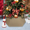 SHENG HONG 26 Inch Christmas Tree Collar - Buffalo Plaid Tree Skirts and Ring Decorations for Holiday Home Party