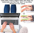 Homie Reading Pillow with Wrist Support, Has Arm Rests, and Back Support for Bed Rest, Lounging, Reading, Working on