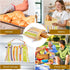 2-Pack Beeswax Bread Bags for Sourdough Homemade BreadXL Reusable Beeswax Bread Storage BagPortable with large