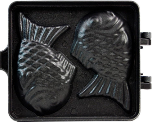 Taiyaki Japanese Fish-shaped Pancake Double Pan - Made in Korea