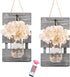 Besuerte Farmhouse Sconces Wall Decor Set of 2, Dining Room Art Wall