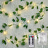 OMIKA Vine with Fairy Lights Battery Operated, 40FT 120LED Pothos String Lights