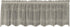 Heritage Lace Sheer Divine Valance, Ecru, 60 by 16-Inch