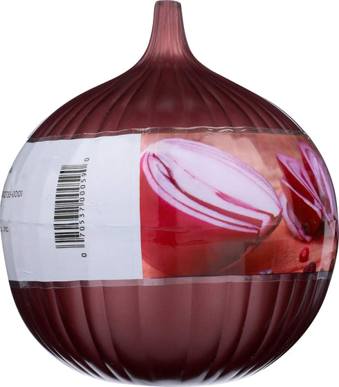 Hutzler Red Onion Saver Storage Container, Keeps Cut Onions Fresh Longer