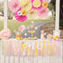 1st One Person Lemon Banner - Birthday High Chair Decor, Smashed Cake Photo Props, Piece Skirt