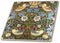 3dRose Ceramic Tile William Morris Strawberry Thief Pattern, 6-Inch (ct_219390_2), Multicolor