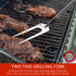 Grill Fork 24-inch Super Long - Premium Hardwood Handle, Large Stainless Steel Tines for BBQ and Grilling