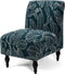 Liykimt Armless Accent Chair Cover Slipcover,Slipper Chair Stretch Spandex Removable for Armless