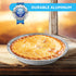 MontoPack 9” Aluminum Foil Pie Pans, 50-Pack Round Disposable Containers for Baking, Storing, Serving