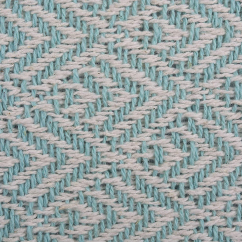 DII Aqua Braided Farmhouse Table Runner, 15 x 72 inches, 1-Piece