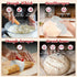 SWIMMORY Supplies,34oz 2 Sourdough Starter Kit,Gift for Bakers Sourdough Bread Baking Starter Jar, Cotton Rope Proofing