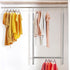 DecoBrothers Adjustable Hanging Closet Rod, Chrome