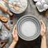 LAST CONFECTION 3-Piece Round Cake Pan Set, Includes 4", 6", and 8" Aluminum Pans, 2" Deep