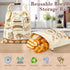 16"x12.5" 1 Reusable Bread Bags for Homemade Bread, Sourdough Bags with Foodgrade TPU Lining, Cotton Bread Bag