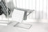 Stainless Steel Washcloth Holder - 4 Arms Folding Towel Drying Rack for Kitchen Countertop, Bathroom, Silver