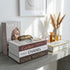 4 Set PROBENEX Luxe Large Pcs Faux Decorative Books | Not Real Books, Cardboard Foldable Display Props | Modern