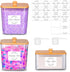 efluky 3 Pack Laundry Pods Container & Dryer Sheet Holder Set, Clear