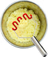 Jell-Cell Potato Masher - Silicone Protect Body with Premium Stainless Steel for Smooth Mashed Potatoes