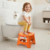 9 Inch, 265 lbs ACSTEP Folding Step Stool Sturdy Collapsible Step Stool Foldable Up to for Kids Toddlers & Adults, Non