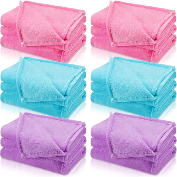 SmoothNovelty 6 Pcs Eater Fleece Throw Blanket Bulk for Kids Soft Plush