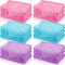 SmoothNovelty 6 Pcs Eater Fleece Throw Blanket Bulk for Kids Soft Plush