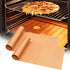UBeesize 2 Pack Large Copper Oven Liners, 16x24 Inch, BPA and PFOA Free, Heavy Duty Non Stick Teflon Mats