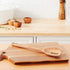 Tovolo Wooden Slotted Cooking Utensil, Olivewood Kitchen Spoon, Model 81-29286, One