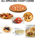 Time-Saver Pizza Dough Roller Docker, Dough Blistering Killer, Gift Package with Pizza Cutter and Pastry Scraper