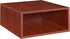 Niche Cubo Half Size Stackable Storage Organizer Cube in Warm Cherry