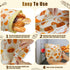2 Pack Beeswax Bread Bags for Homemade Bread, Sourdough, Reusable Bread Bag XL Eco-Friendly Fresh Food Storage