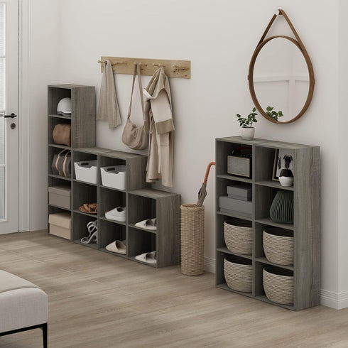 Furinno Luder Bookcase / Book / Storage in French Oak Finish