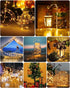 3pcs 9.8ft 30 8 Mini Fairy Lights Rechargeable, LED String Light Battery Operated, Modes with Timer, Removable Battery