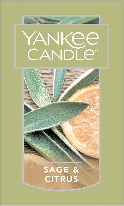 Yankee Candle Sage & Citrus Scented Classic 7oz Tumbler Candle, 35+ Hours Burn