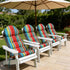Enipate High Back Adirondack Chair Cushions - Weather Resistant Tufted Seat Pads for Indoor & Outdoor Use