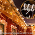 Holiday Light Clips, 100 Pieces Outdoor Christmas Light Clips for Gutter Hooks and Decoration